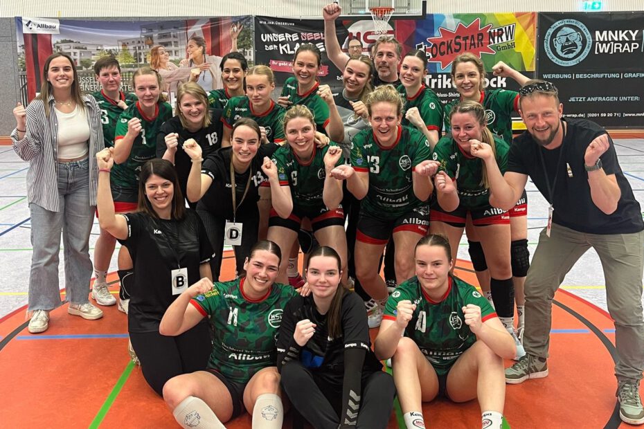 HSV Überruhr 3. Damen Siegerselfie