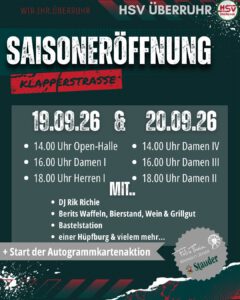 HSV Überruhr Saisoneröffnung 2026/2027
